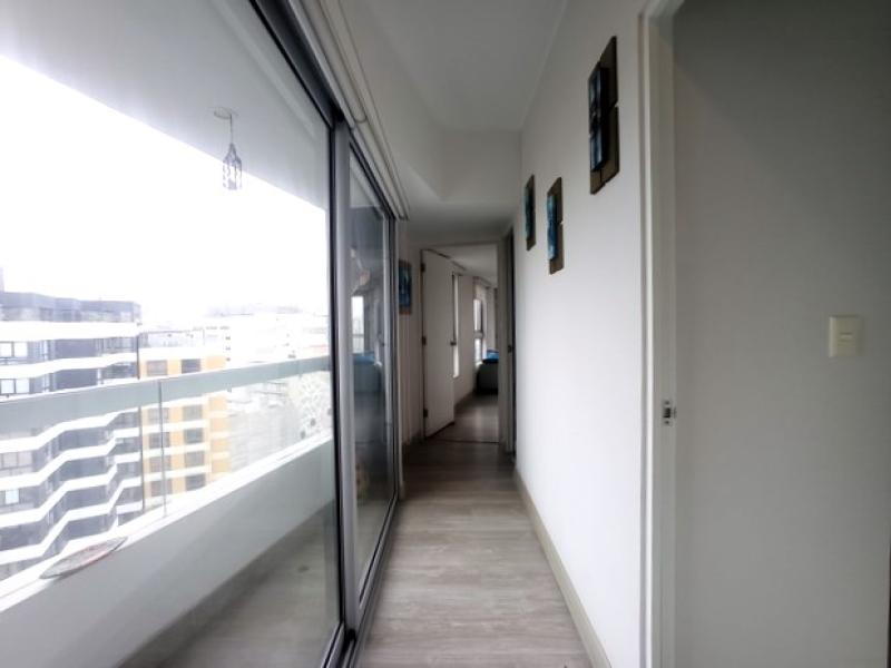 Departamento en Alquiler en Miraflores con Áreas Comunes 3 Dormitorios $1,500 A.C. 120 mt.