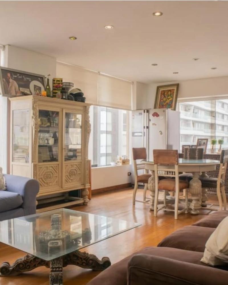 Departamento en Alquiler en Miraflores cerca al Malecón 3 Dormitorios $1,050 A.C. 90 mt.