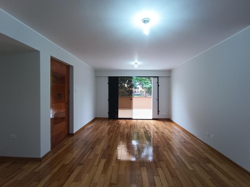 Departamento en Alq. en San Borja Terraza Amplia Frente a Parque 3 Dormitorios S/.3,500