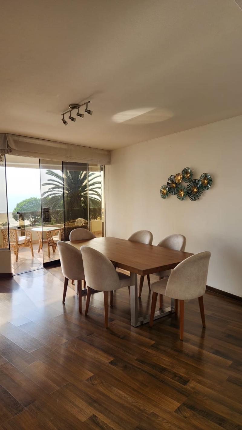 Departamento en Alquiler Frente al Mar en Miraflores 3 Dorm. $3,500