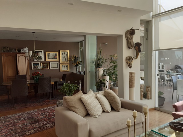 Casa en Alquiler Urb. Cerros de Camacho Surco Condominio 3 Dormitorios $2,500 A.T  400 mt.