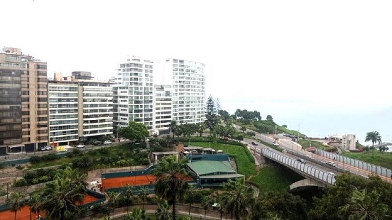 Departamento en Alquiler Miraflores Espectacular Vista al Mar 2 Dormitorios $1,200.00